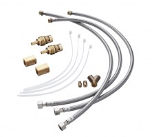 SET ALARGO BATERIA AMERICANA LAVABO AXOR HANSGROHE